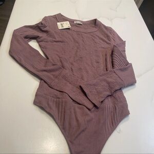 American Eagle Outfitters Dusty Pink Knit Sweater